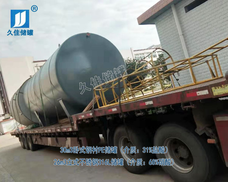 江西30立方鹽酸儲(chǔ)罐和26立方硝酸儲(chǔ)罐廠(chǎng)家哪家好？
